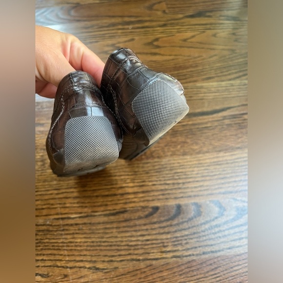 VANELi Alika Women's Slip On shoes/ loafers size 8 crock printed leather - Picture 4 of 8